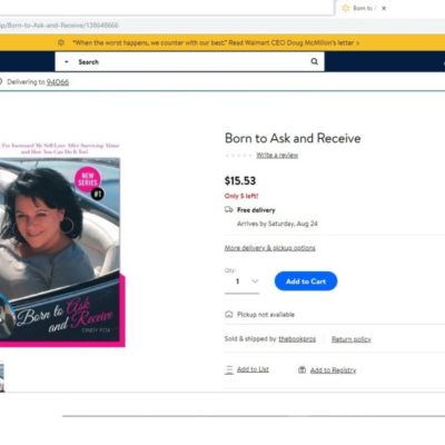 Born To Ask and Receive - Walmart.com